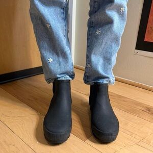 Sperry Black Ankle Boots